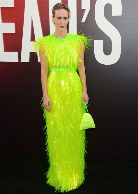 sarah paulson prada green dress|sarah Prada fan.